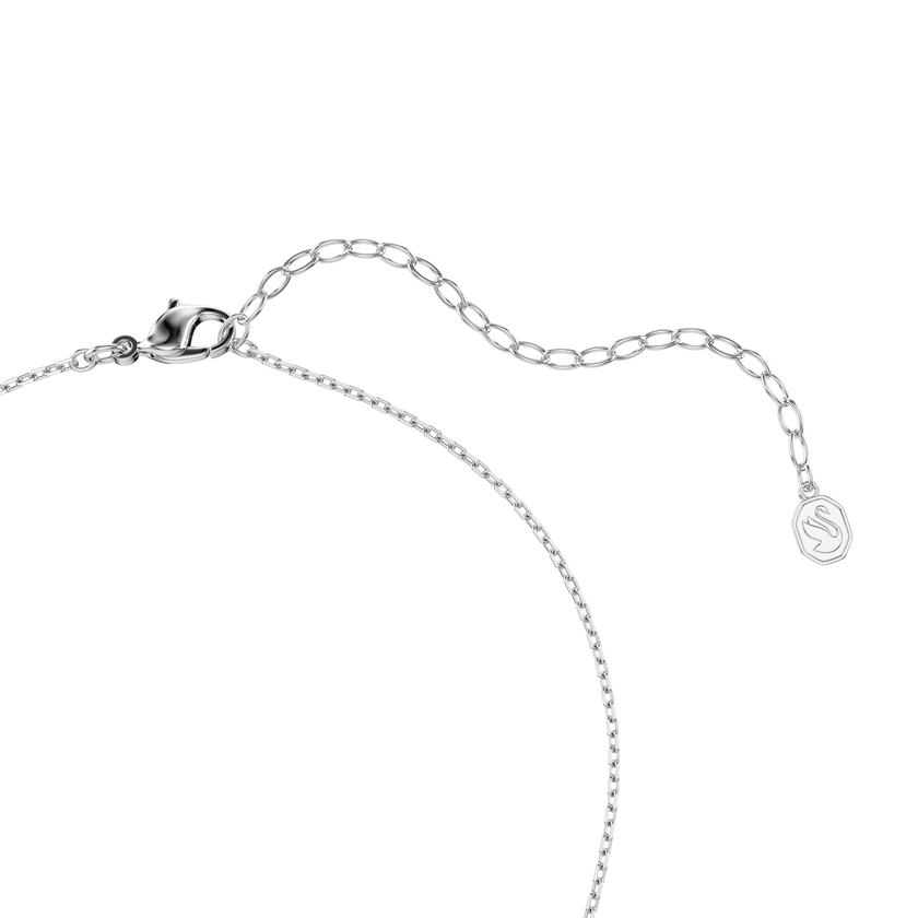 ariana grande x swarovski pendant  mixed cuts  dragonfly  multicolored  rhodium plated