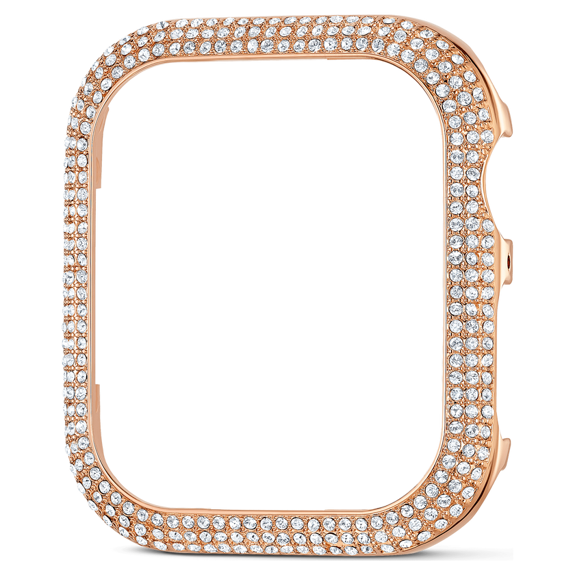 swarovski sparkling case  for apple watch  series 4   5  40 mm  rose gold tone