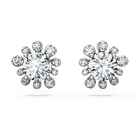 swarovski galaxy stud earrings  laboratory grown diamonds 2 3 ct tw  18k white gold