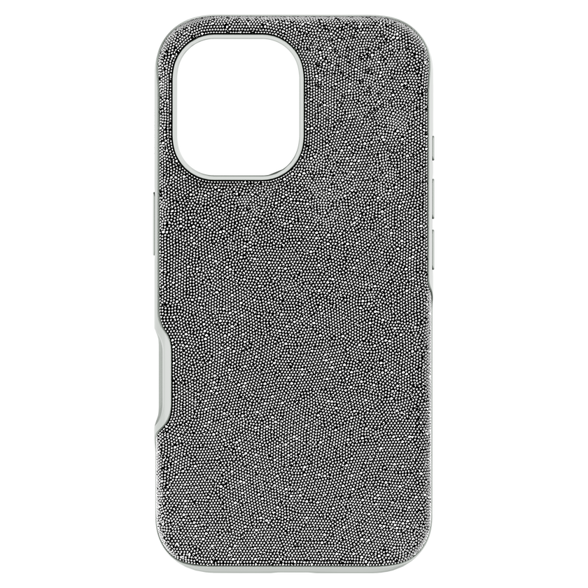 swarovski high smartphone case  iphone  17  silver tone