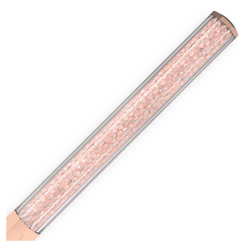 swarovski crystalline ballpoint pen  octagon shape  rose gold tone  rose gold tone plated