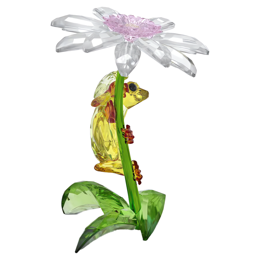 swarovski idyllia frogs and flower