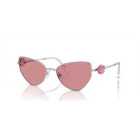 swarovski sunglasses  cat eye shape  sk7003el  pink