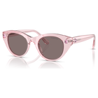 swarovski sunglasses  round shape  sk6025  pink