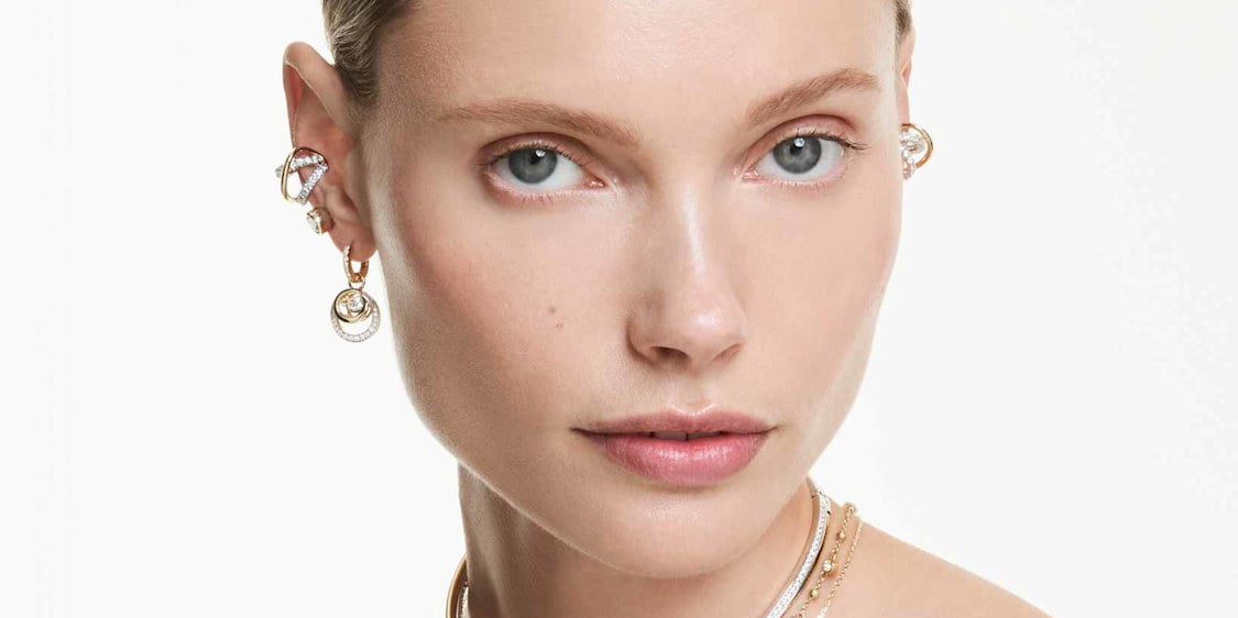 swarovski crystal earrings